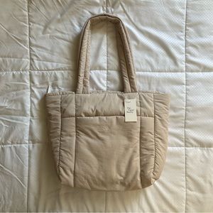 The Paper Bunny Puffer Shopper